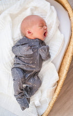 White Organic Muslin 6-Layer Blanket by Harp Angel Boutique