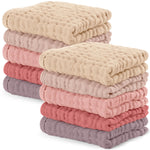 Comfy Cubs Muslin Washcloths in Multi - Girl - 