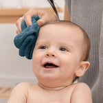 Comfy Cubs Muslin Washcloths in Neptune - 