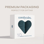 Comfy Cubs Muslin Washcloths in Neptune - 