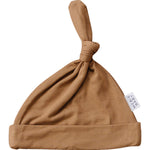 Mebie Baby Mustard Bamboo Newborn Knot Hat - 