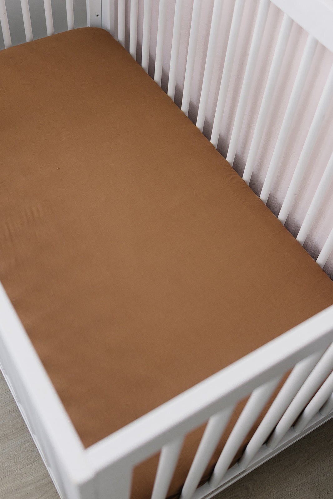 Mebie Baby Mustard Bamboo Stretch Crib Sheet Mebie Baby Soft Easy Care Sleep - 