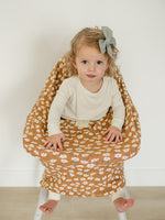 Mebie Baby Mustard Floral Bamboo Multi - Use Cover - 