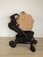 Mebie Baby Mustard Floral Bamboo Multi - Use Cover - 