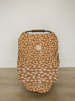 Mebie Baby Mustard Floral Bamboo Multi - Use Cover - 