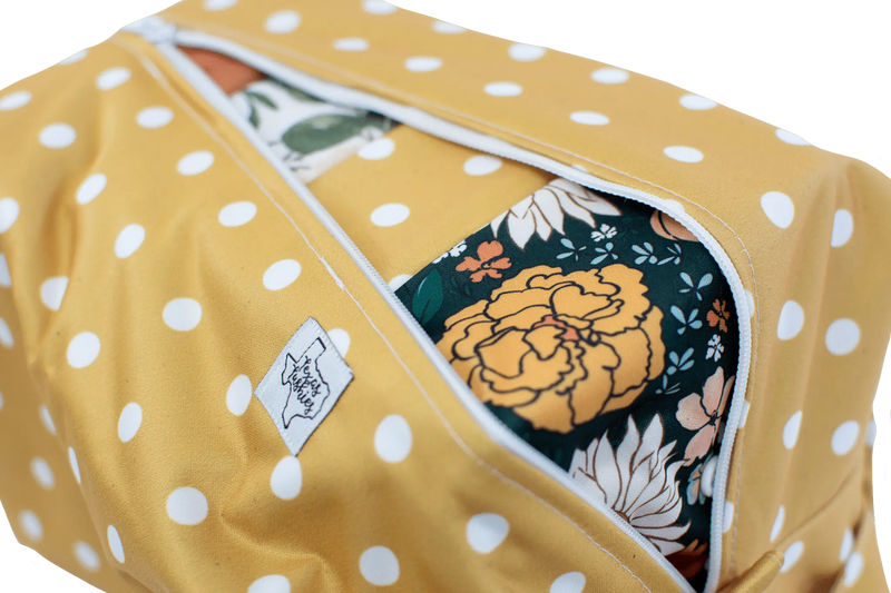 Mustard Polka Dots - Pod - Everetts Place: Online Boutique