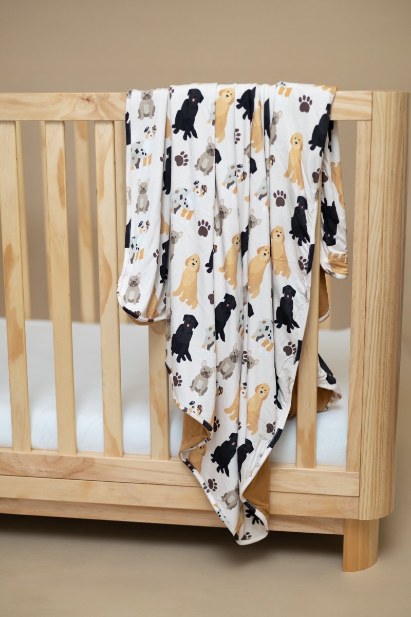 Hugga Babies Mutts About You Huggable Blanket - Everetts Place Boutique - 