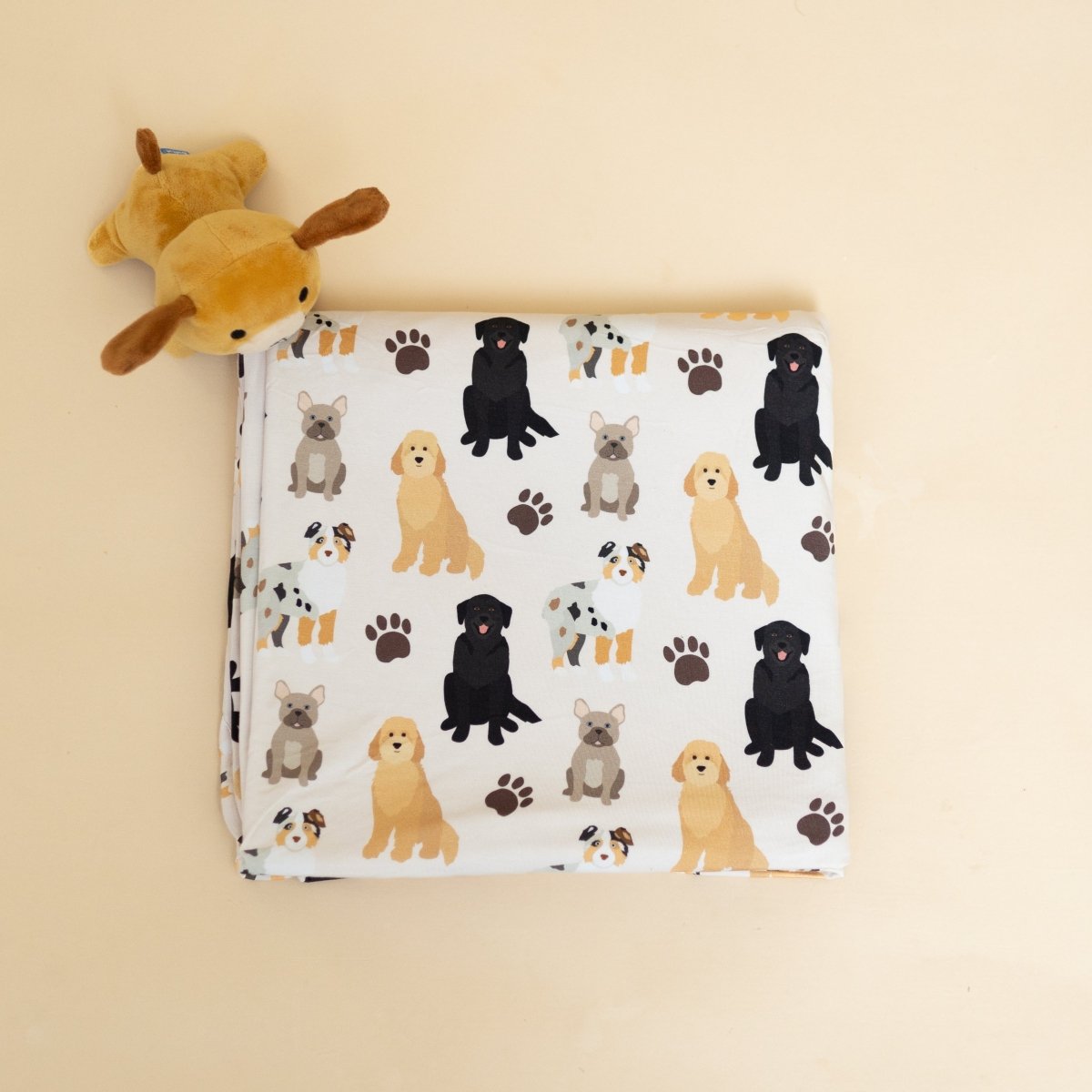 Hugga Babies Mutts About You Huggable Blanket - Everetts Place Boutique - 