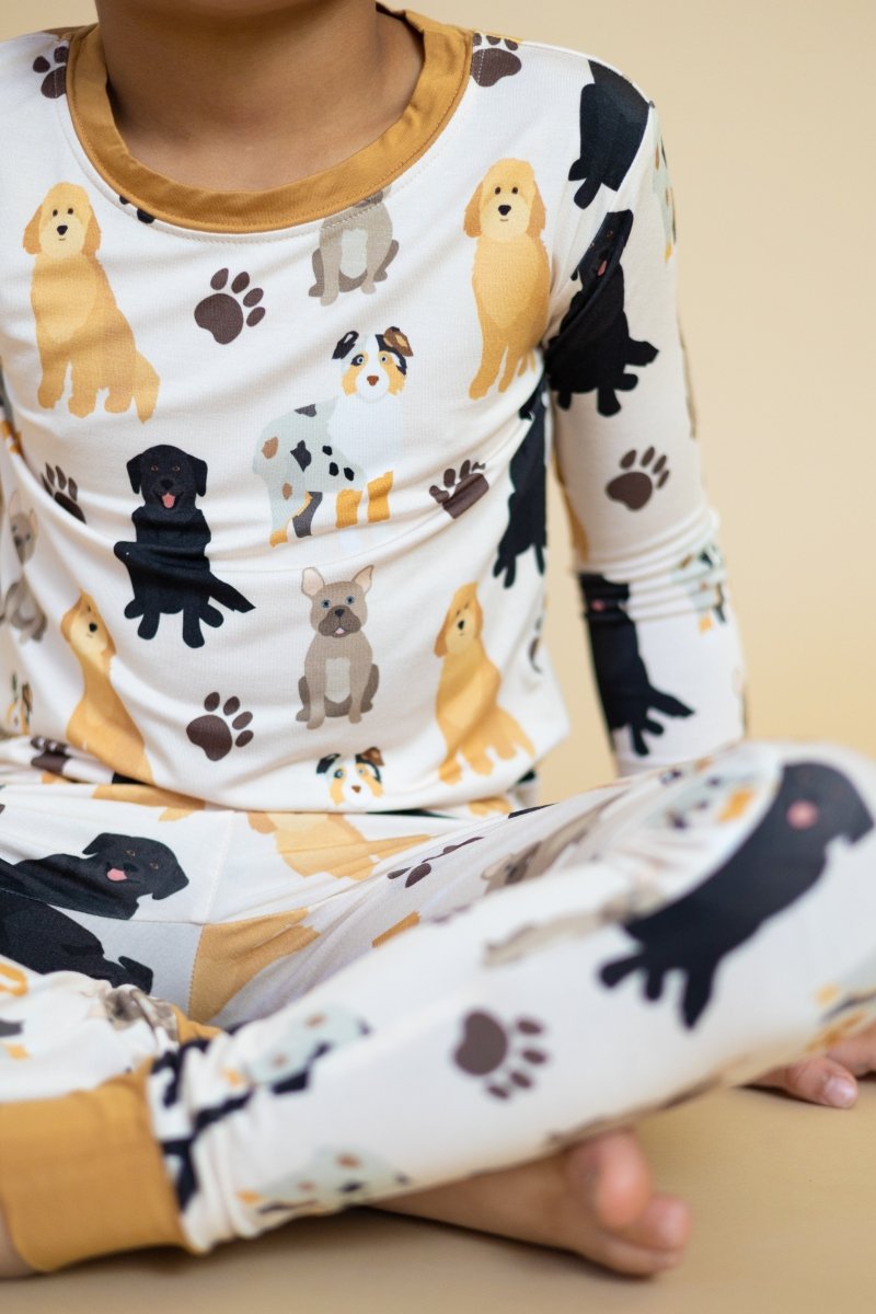 Hugga Babies Mutts About You Two - Piece Set - Everetts Place Boutique - 
