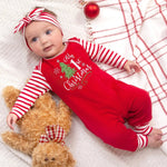 Tesa Babe My First Christmas Romper Baby Outfit 100 Cotton Soft - Everetts Place Boutique - 