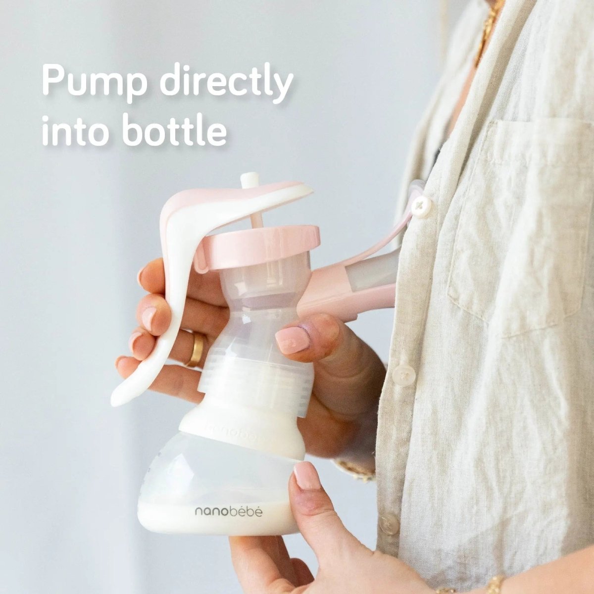 Nanobébé Nanobébé Breast Pump Adapters for Effortless Milk Expression for New Moms - 
