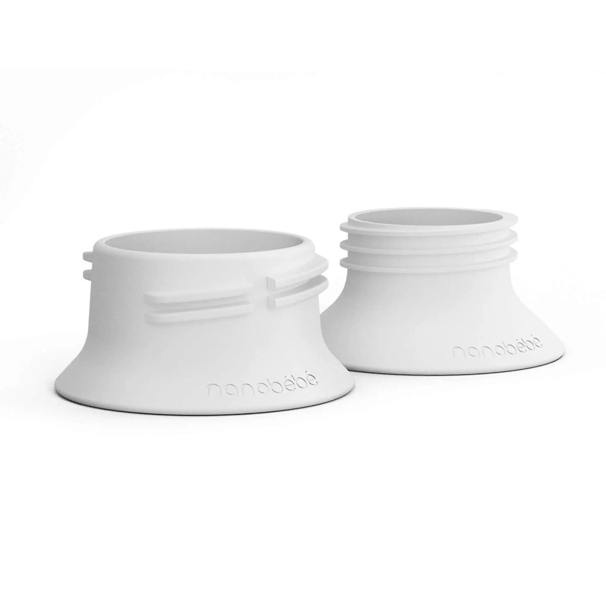Nanobébé Nanobébé Breast Pump Adapters for Effortless Milk Expression for New Moms - 