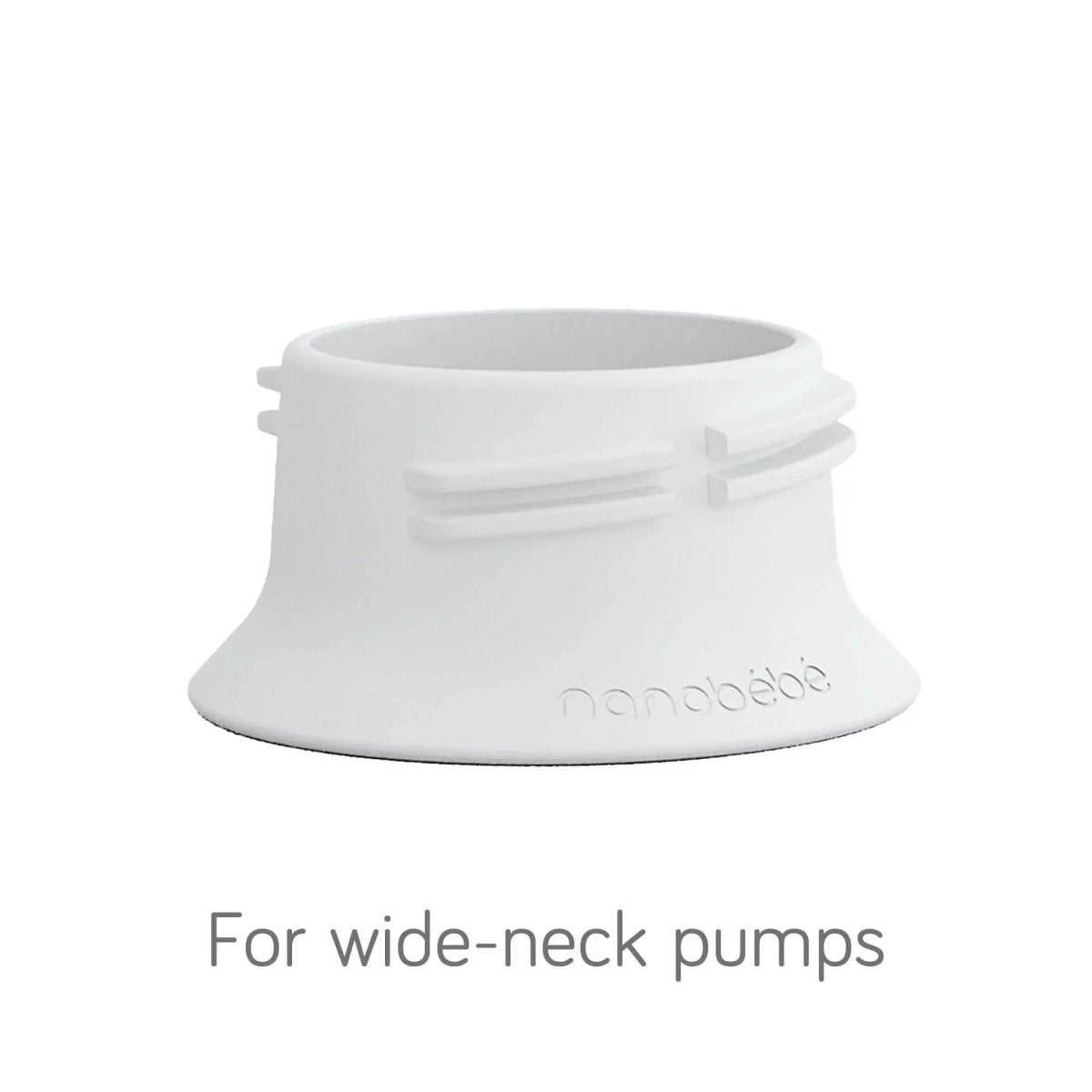 Nanobébé Nanobébé Breast Pump Adapters for Effortless Milk Expression for New Moms - 