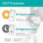 Nanobébé Day & Night Nursing Pads - Baby & Toddler > Nursing & Feeding > Nursing Pads & Shields > Disposable Nursing Pads Nursing & Feeding