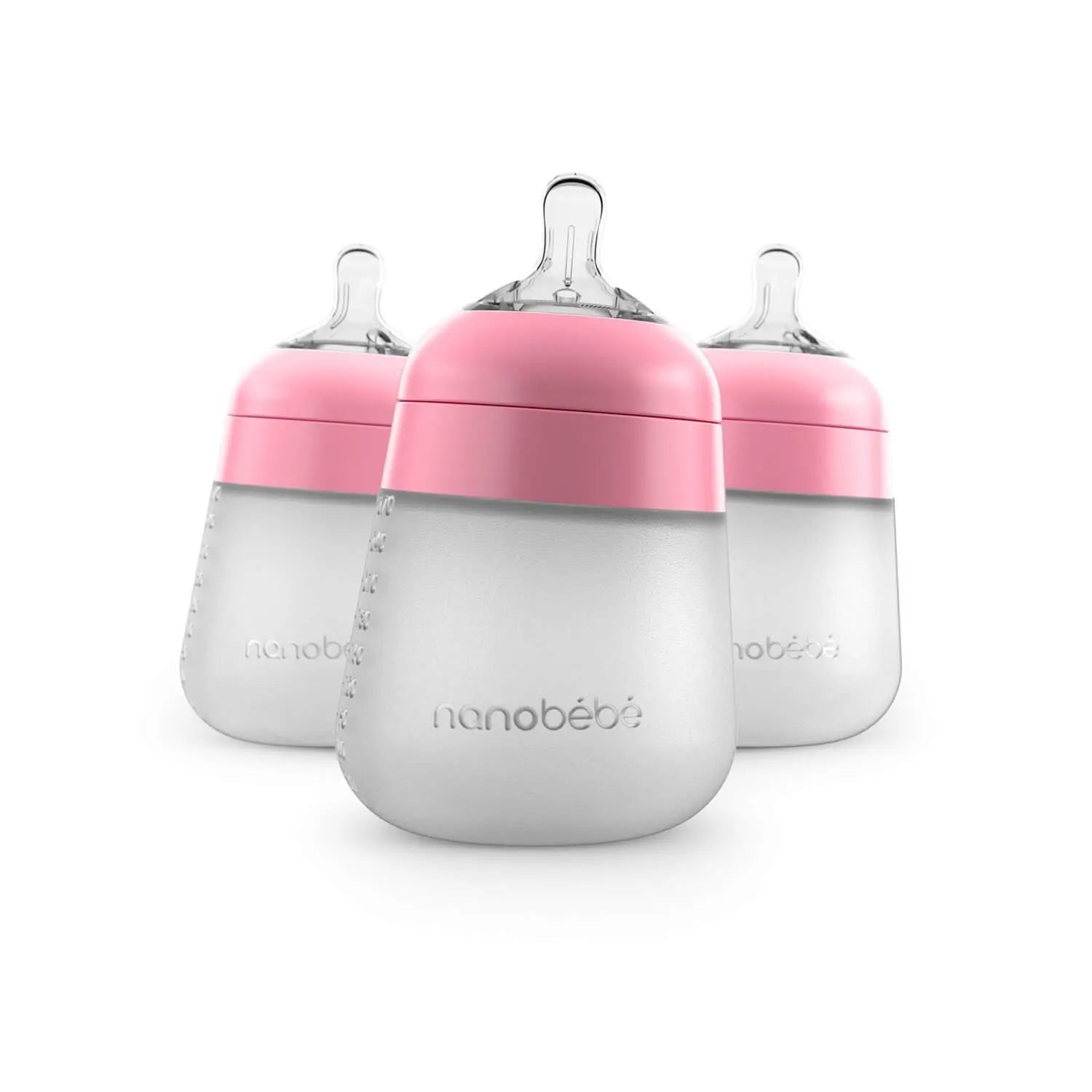 Nanobébé 9oz Flexy Silicone Baby Bottle with Anti-Colic Nipple for Growing Infants - Baby & Toddler > Nursing & Feeding > Baby Bottles > Anti Colic Bottles Baby Bottles