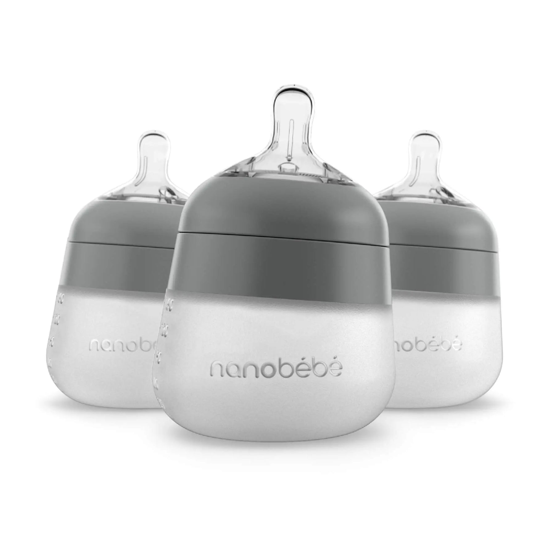 Nanobébé 5oz Flexy Silicone Baby Bottle - Baby & Toddler > Nursing & Feeding > Baby Bottles > Anti Colic Bottles Baby Bottles