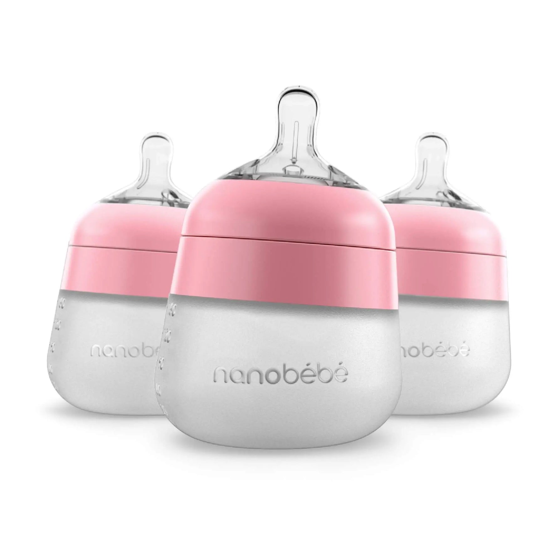 Nanobébé 9oz Flexy Silicone Baby Bottle with Anti-Colic Nipple for Growing Infants - Baby & Toddler > Nursing & Feeding > Baby Bottles > Anti Colic Bottles Baby Bottles