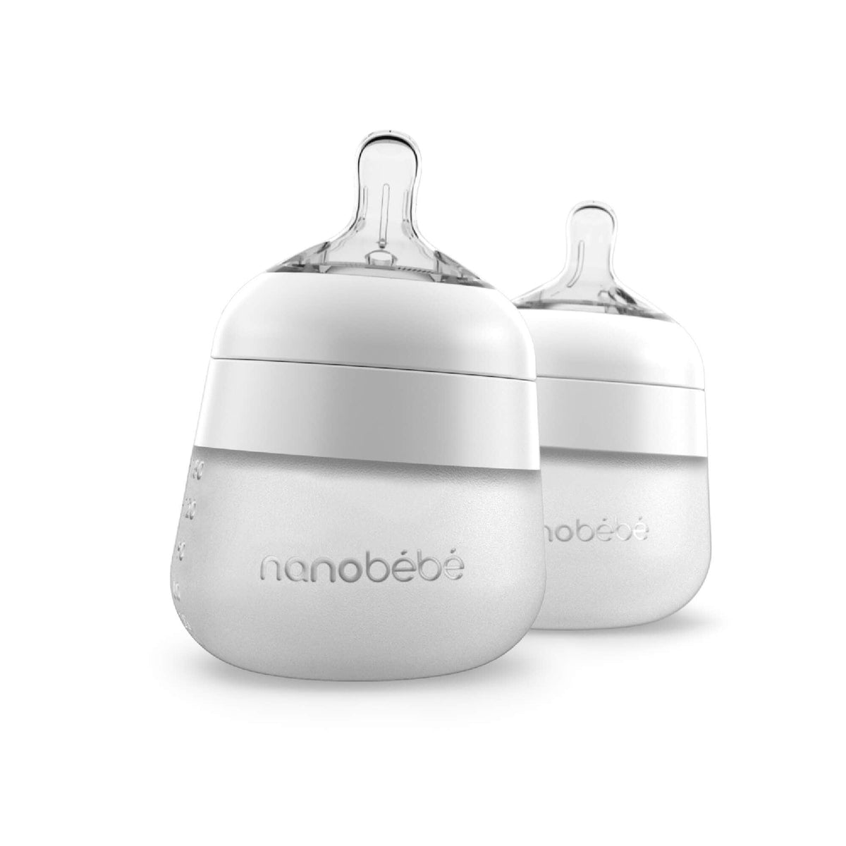 Flexy Silicone Baby Bottle 5oz by Nanobébé