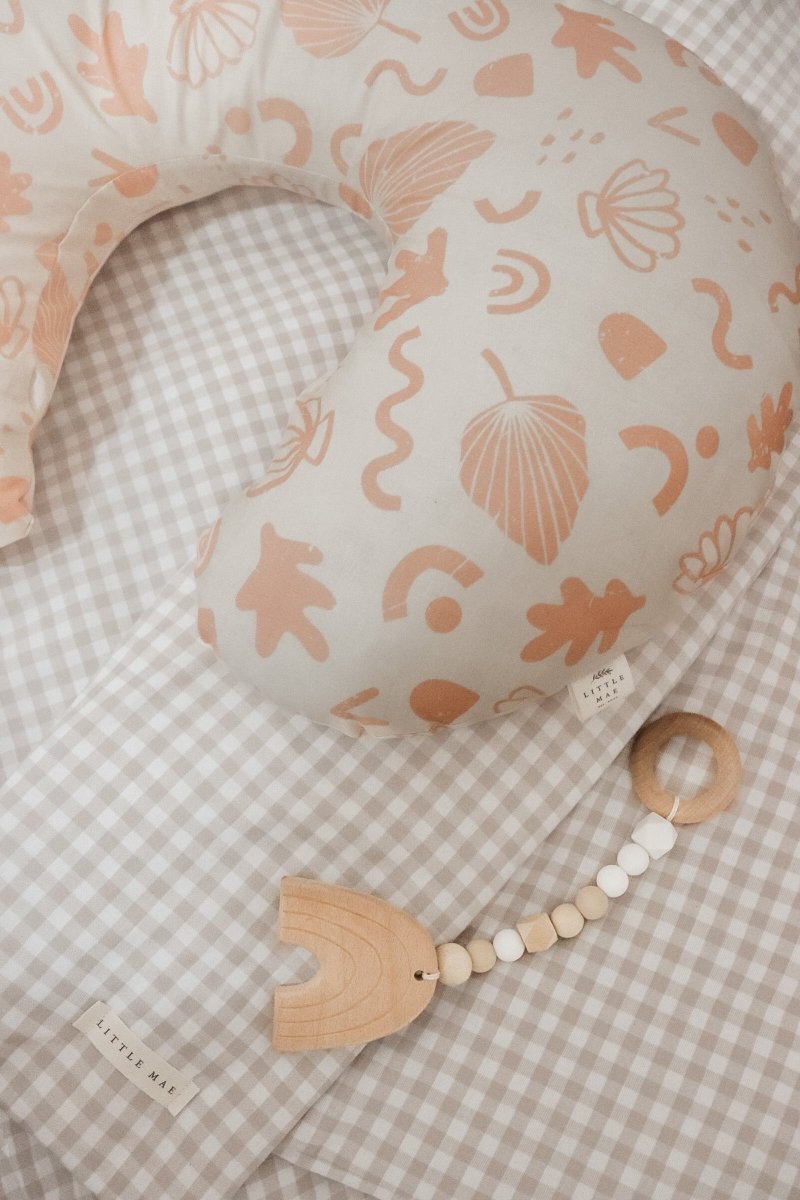 Little Mae & Co Naomi Nursing Pillow Cover for Feeding and Tummy Time - Everetts Place Boutique - 
