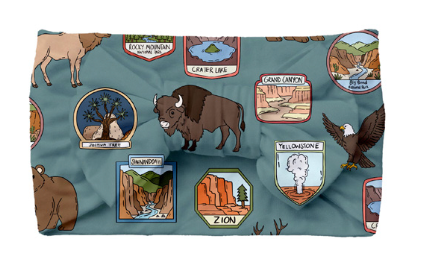 My First National Parks Adventure Hair Bow by Rayn’s Tiny Stitches
