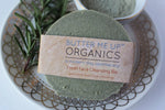 Butter Me Up Organics Natural Face Wash Bar with French Green Clay for All Skin Types - 