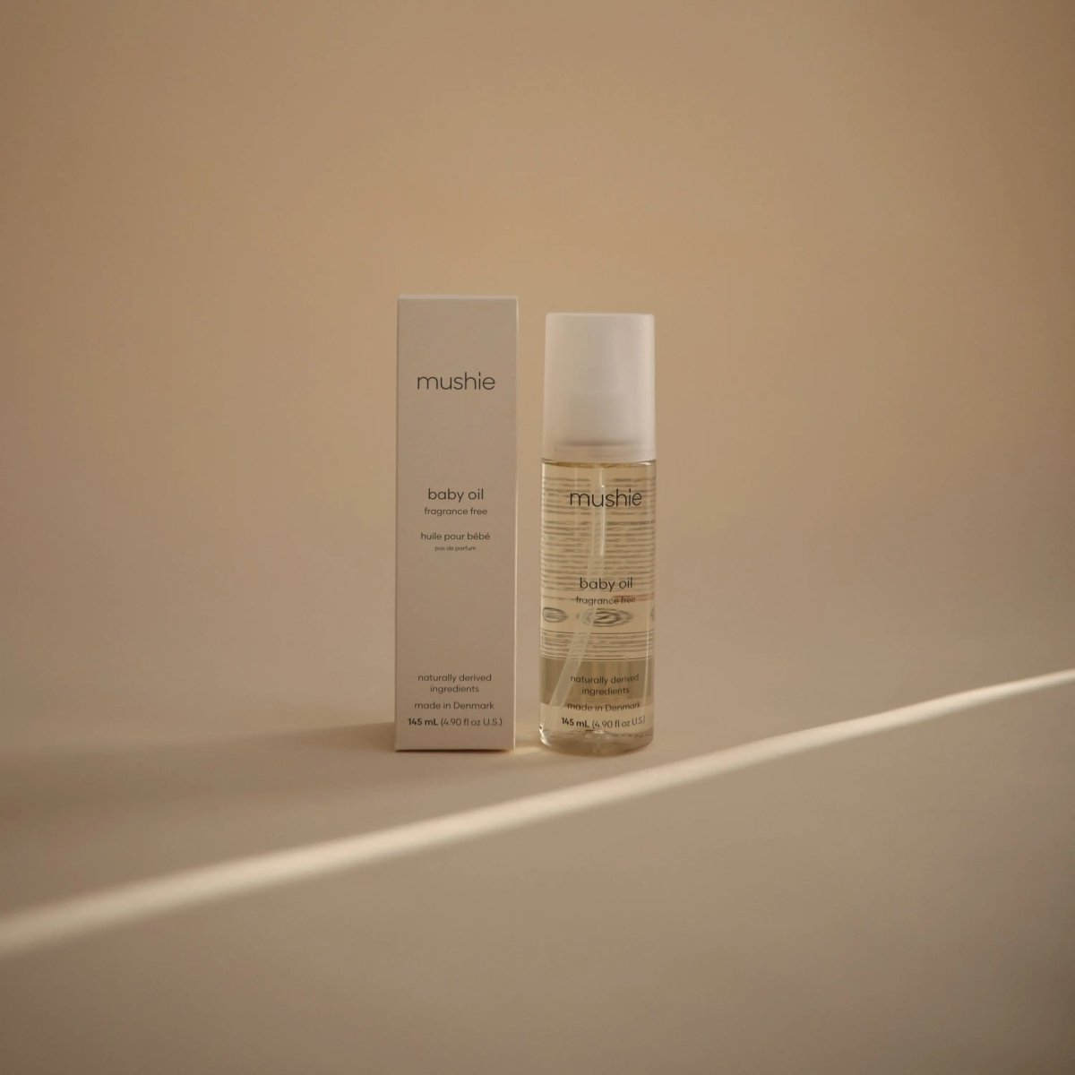 Mushie Natural Organic Baby Oil for Moisturizing and Soothing Delicate Skin - Everetts Place Boutique - 