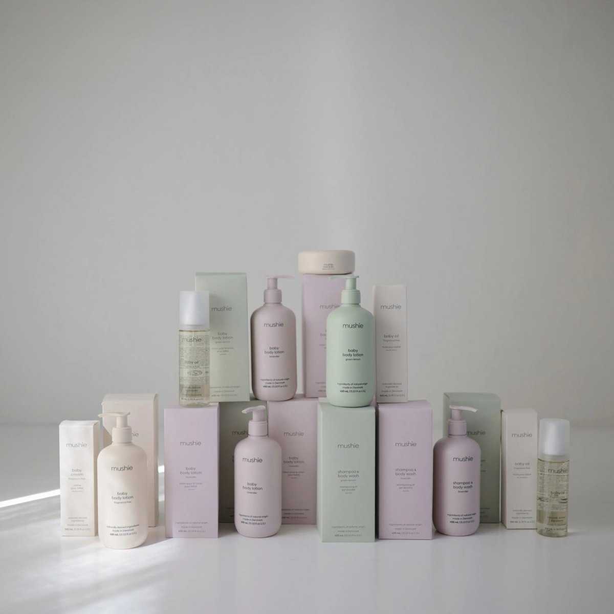 Mushie Natural Organic Baby Oil for Moisturizing and Soothing Delicate Skin - Everetts Place Boutique - 