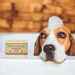 MamaSuds Natural Pet Wash Bar Unscented Soap for Sensitive Skin of Dogs and Cats - 