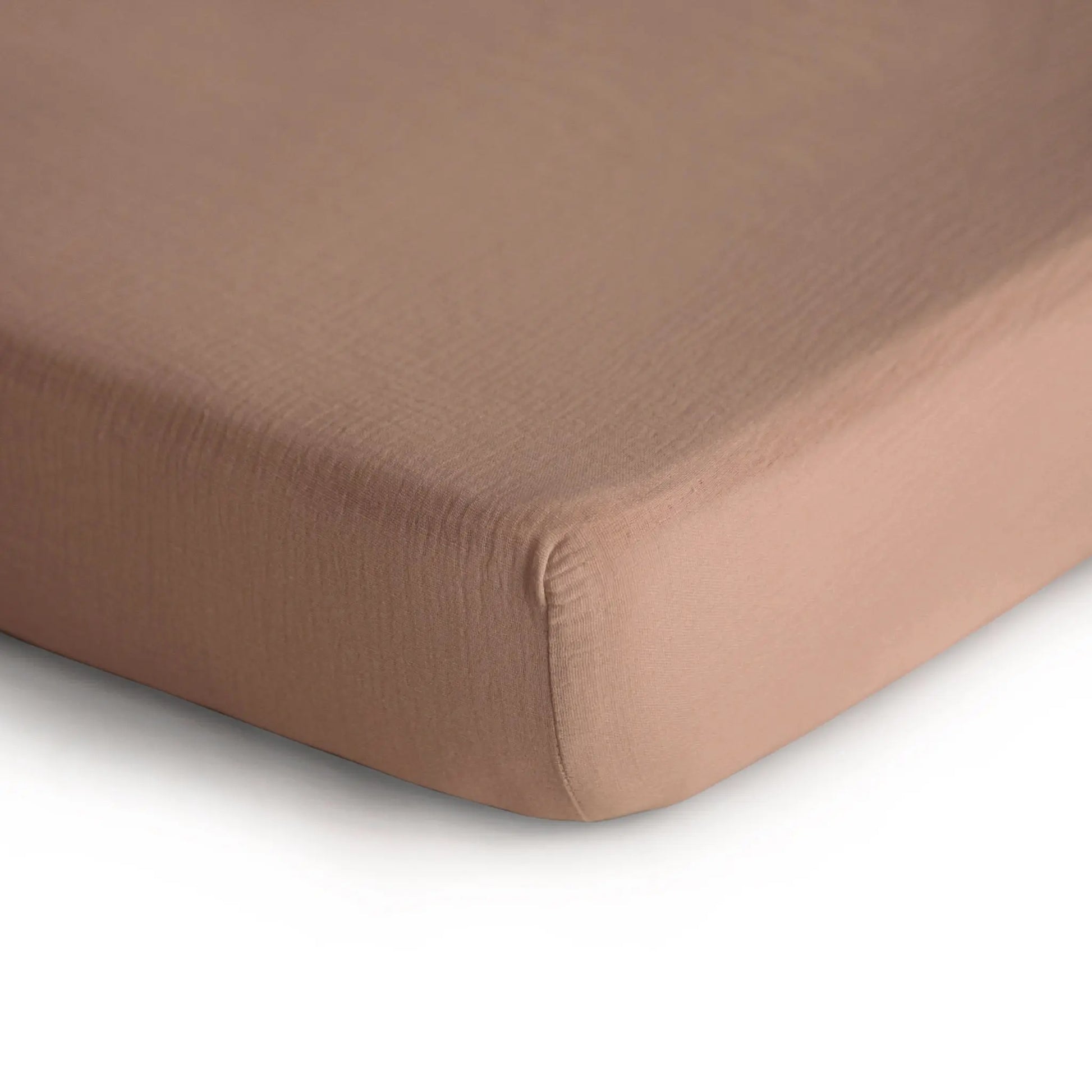 Extra Soft Muslin Crib Sheet for Baby 100% Cotton Breathable and Cozy Mushie