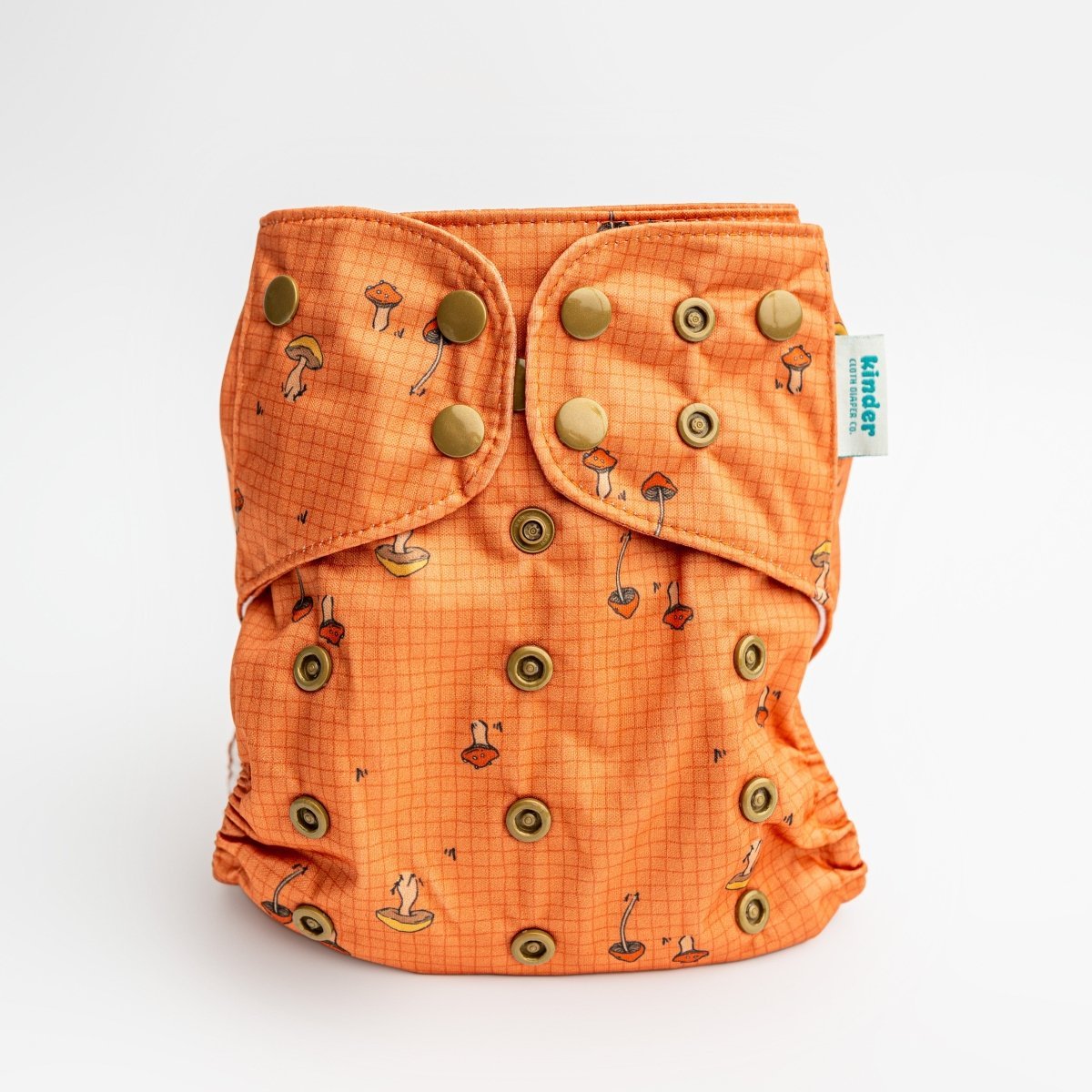 Kinder Cloth Diaper Co. Nature: Essentials Pocket Cloth Diaper with Athletic Wicking Jersey, Grows with your Baby