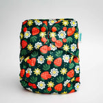 Kinder Cloth Diaper Co. Nature: Essentials Pocket Cloth Diaper with Athletic Wicking Jersey, Grows with your Baby -