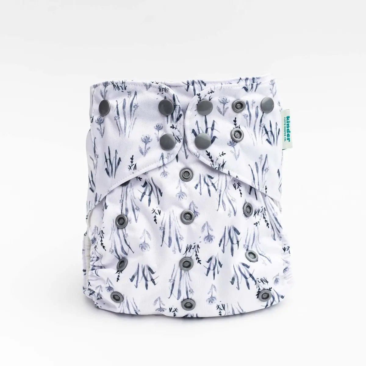 Kinder Cloth Diaper Co. Nature: Essentials Pocket Cloth Diaper with Athletic Wicking Jersey, Grows with your Baby -