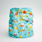 Kinder Cloth Diaper Co. Nature: Essentials Pocket Cloth Diaper with Athletic Wicking Jersey, Grows with your Baby -
