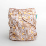 Kinder Cloth Diaper Co. Nature: Essentials Pocket Cloth Diaper with Athletic Wicking Jersey, Grows with your Baby -