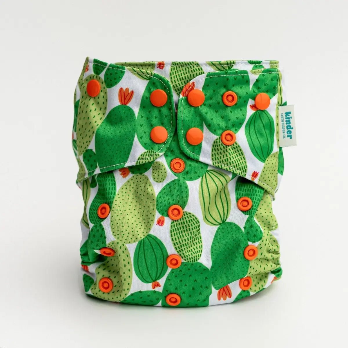 Kinder Cloth Diaper Co. Nature: Essentials Pocket Cloth Diaper with Athletic Wicking Jersey, Grows with your Baby -