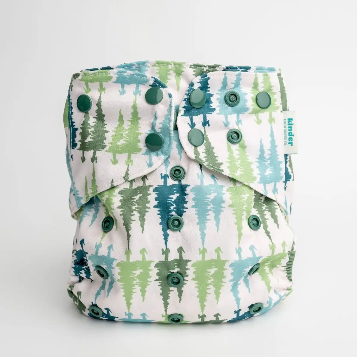 Kinder Cloth Diaper Co. Nature: Essentials Pocket Cloth Diaper with Athletic Wicking Jersey, Grows with your Baby -