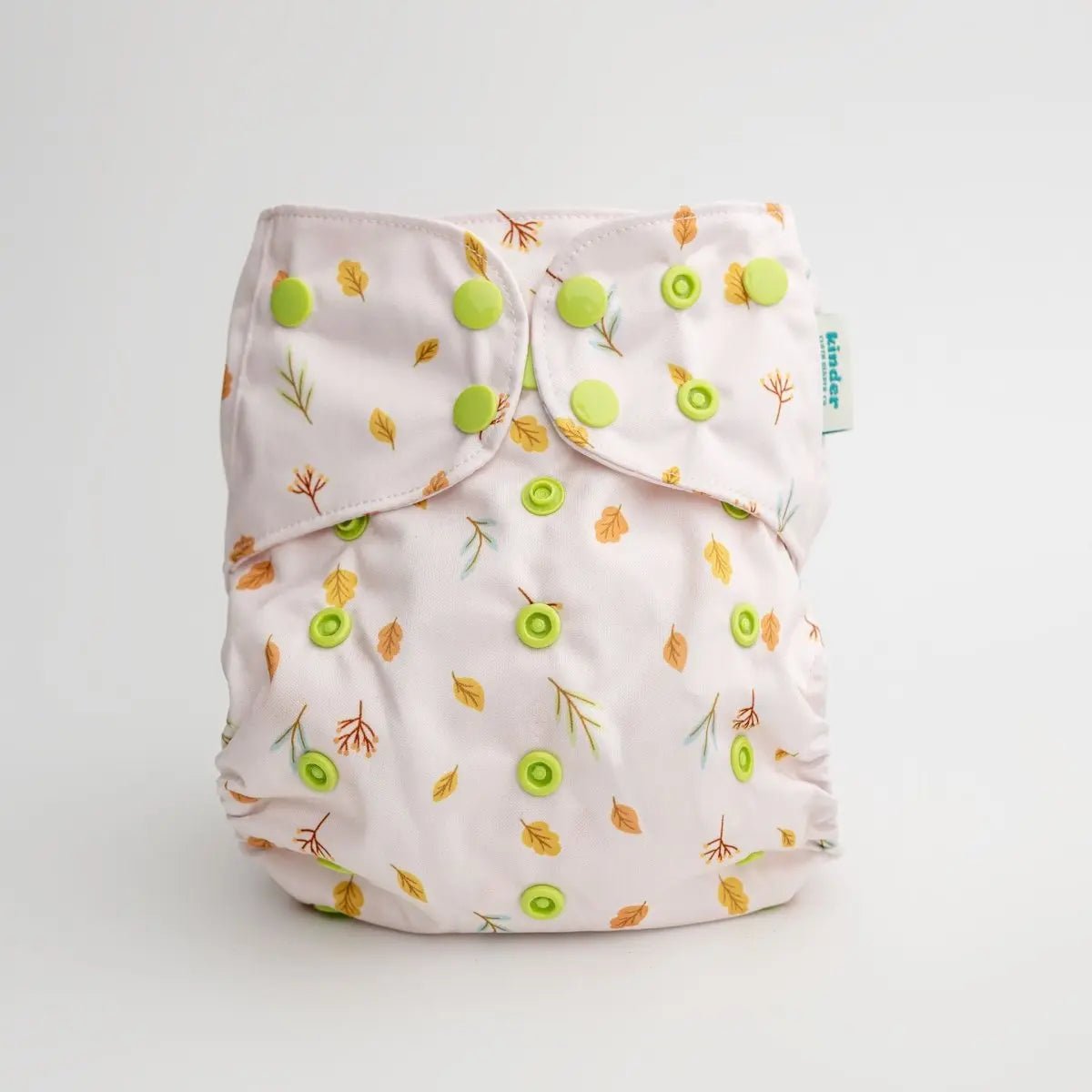 Kinder Cloth Diaper Co. Nature: Essentials Pocket Cloth Diaper with Athletic Wicking Jersey, Grows with your Baby -