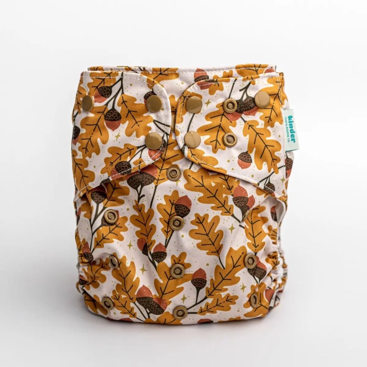 Kinder Cloth Diaper Co. Nature: Essentials Pocket Cloth Diaper with Athletic Wicking Jersey, Grows with your Baby -