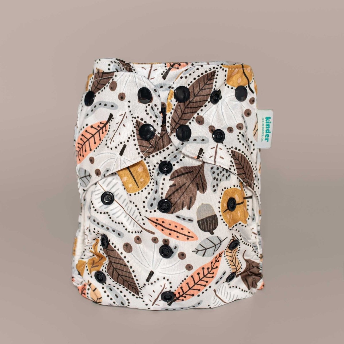 Kinder Cloth Diaper Co. Nature: Essentials Pocket Cloth Diaper with Athletic Wicking Jersey, Grows with your Baby -