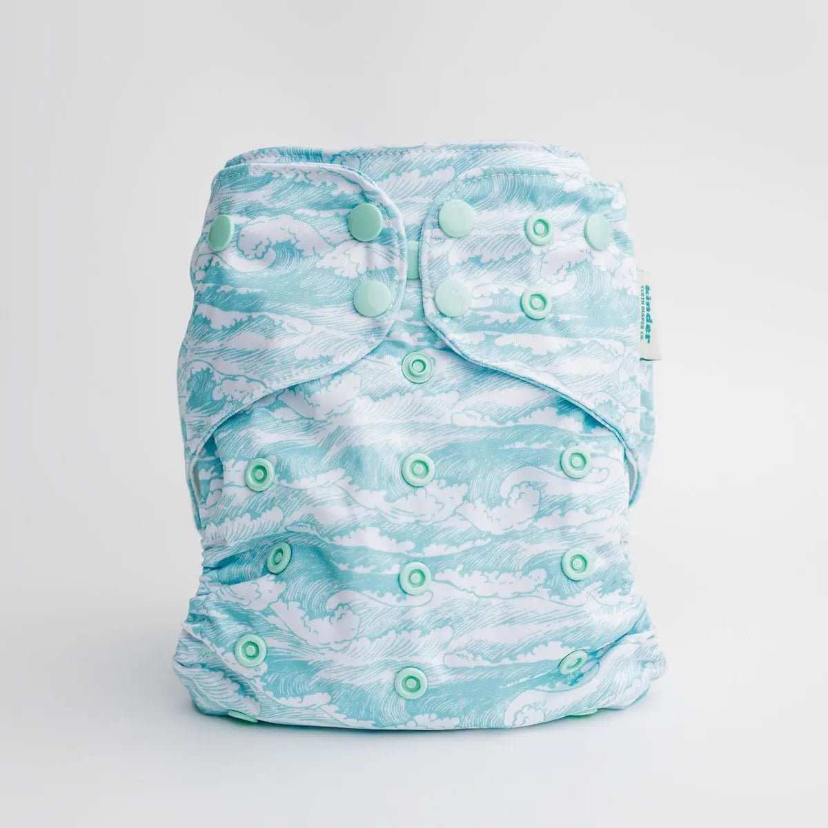 Kinder Cloth Diaper Co. Nature: Essentials Pocket Cloth Diaper with Athletic Wicking Jersey, Grows with your Baby -