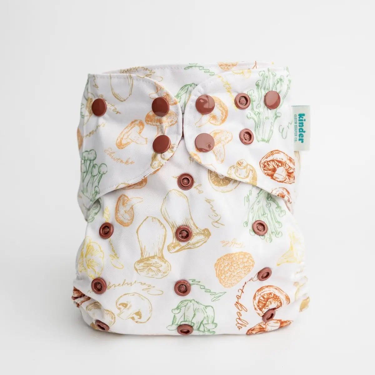 Kinder Cloth Diaper Co. Nature: Essentials Pocket Cloth Diaper with Athletic Wicking Jersey, Grows with your Baby -
