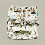 Kinder Cloth Diaper Co. Nature: Essentials Pocket Cloth Diaper with Athletic Wicking Jersey, Grows with your Baby -