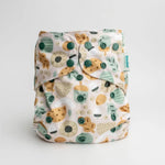 Kinder Cloth Diaper Co. Nature: Essentials Pocket Cloth Diaper with Athletic Wicking Jersey, Grows with your Baby -