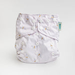 Kinder Cloth Diaper Co. Nature: Essentials Pocket Cloth Diaper with Athletic Wicking Jersey, Grows with your Baby -