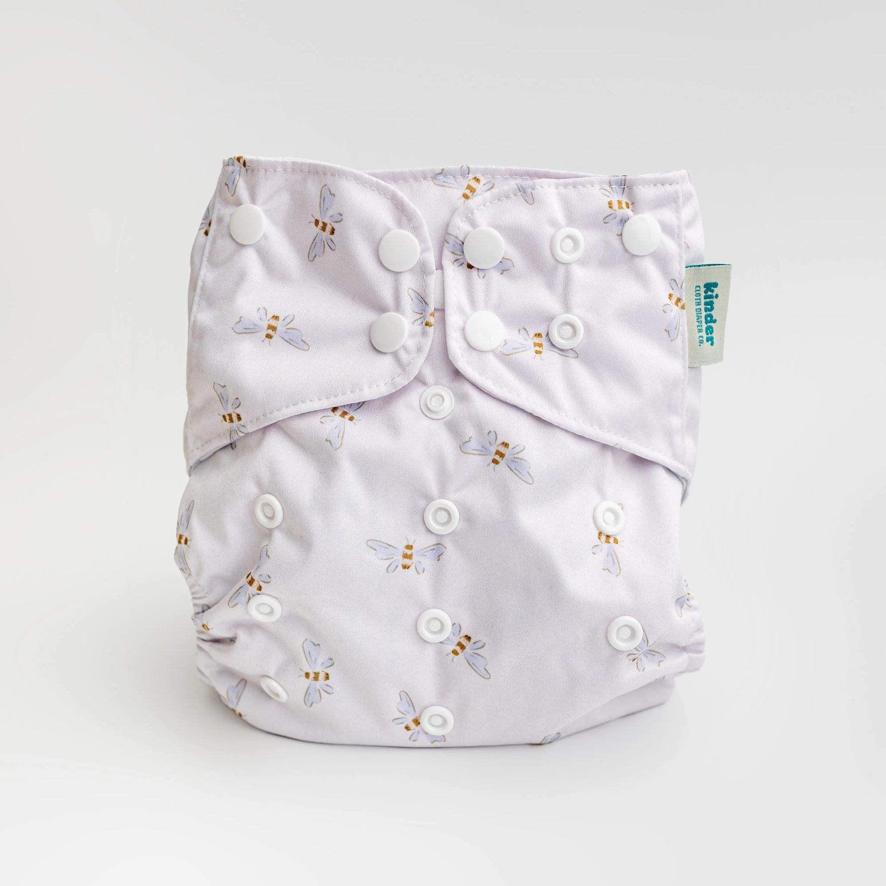 Kinder Cloth Diaper Co. Nature: Essentials Pocket Cloth Diaper with Athletic Wicking Jersey, Grows with your Baby -