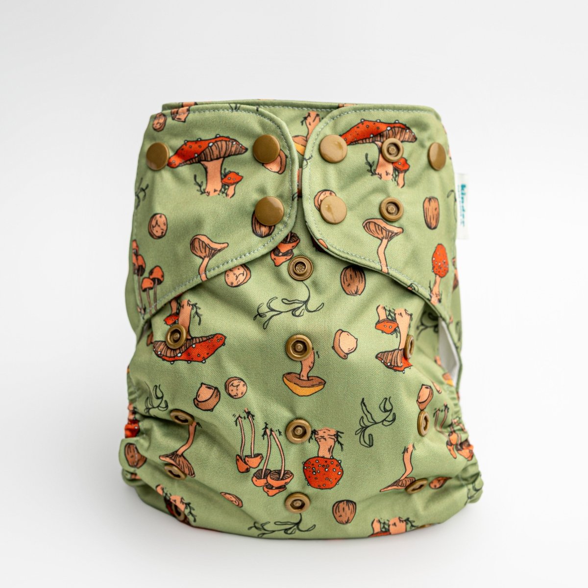 Kinder Cloth Diaper Co. Nature: Essentials Pocket Cloth Diaper with Athletic Wicking Jersey, Grows with your Baby