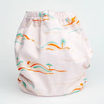 Kinder Cloth Diaper Co. Nature: Essentials Pocket Cloth Diaper with Athletic Wicking Jersey, Grows with your Baby -