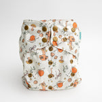 Kinder Cloth Diaper Co. Nature: Essentials Pocket Cloth Diaper with Athletic Wicking Jersey, Grows with your Baby