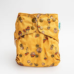 Kinder Cloth Diaper Co. Nature: Essentials Pocket Cloth Diaper with Athletic Wicking Jersey, Grows with your Baby