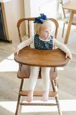Mebie Baby Navy Berry Classic Muslin Bib - 